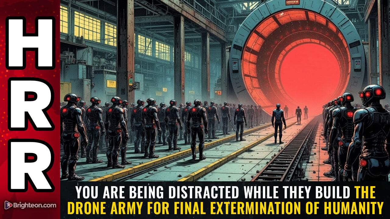 You are being DISTRACTED while they build the DRONE ARMY for final extermination...