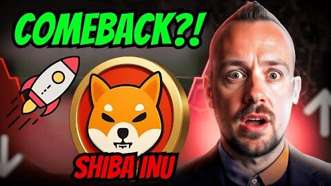 Shiba Inu on the verge of a COMEBACK! 😯