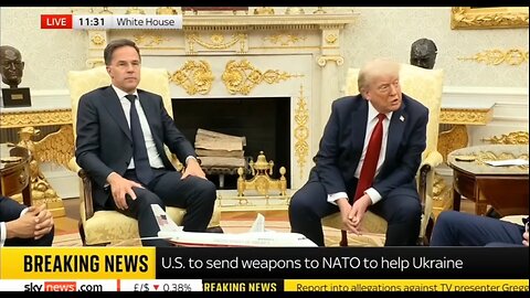 Trump_17 Patriot Air Defense Systems Being Prepared for Delivery to Ukraine U.S. President Donald.