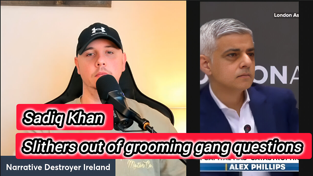 Sadiq Khan SLITHERS out of PAEDOPHILE RAPE GANG questioning ( REACTION )