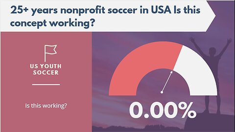 25+ years nonprofit soccer in USA Is this concept working?