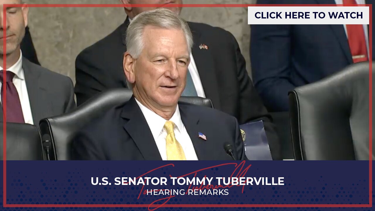 Senator Tuberville Speaks with Department of Defense Nominees
