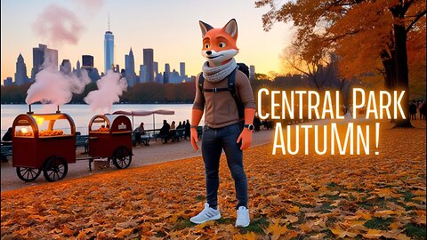Central Park Autumn Adventure 🍁 | Street Snacks, Rowboats & Sunset with Tiko Bhai