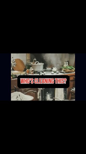 🚨Who’s Cleaning This?! 😂 #ASL #deaf #comedy