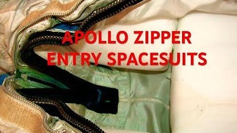 "Discovering Moon Landing Spacesuits: The Power of 2ft Air-Tight Zippers Against Vacuum Pressure"