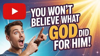 🤯 YOU Won't BELIEVE What GOD Did For Him! (The Miracle Will SHOCK You) #GodsMiracle #Testimony #God