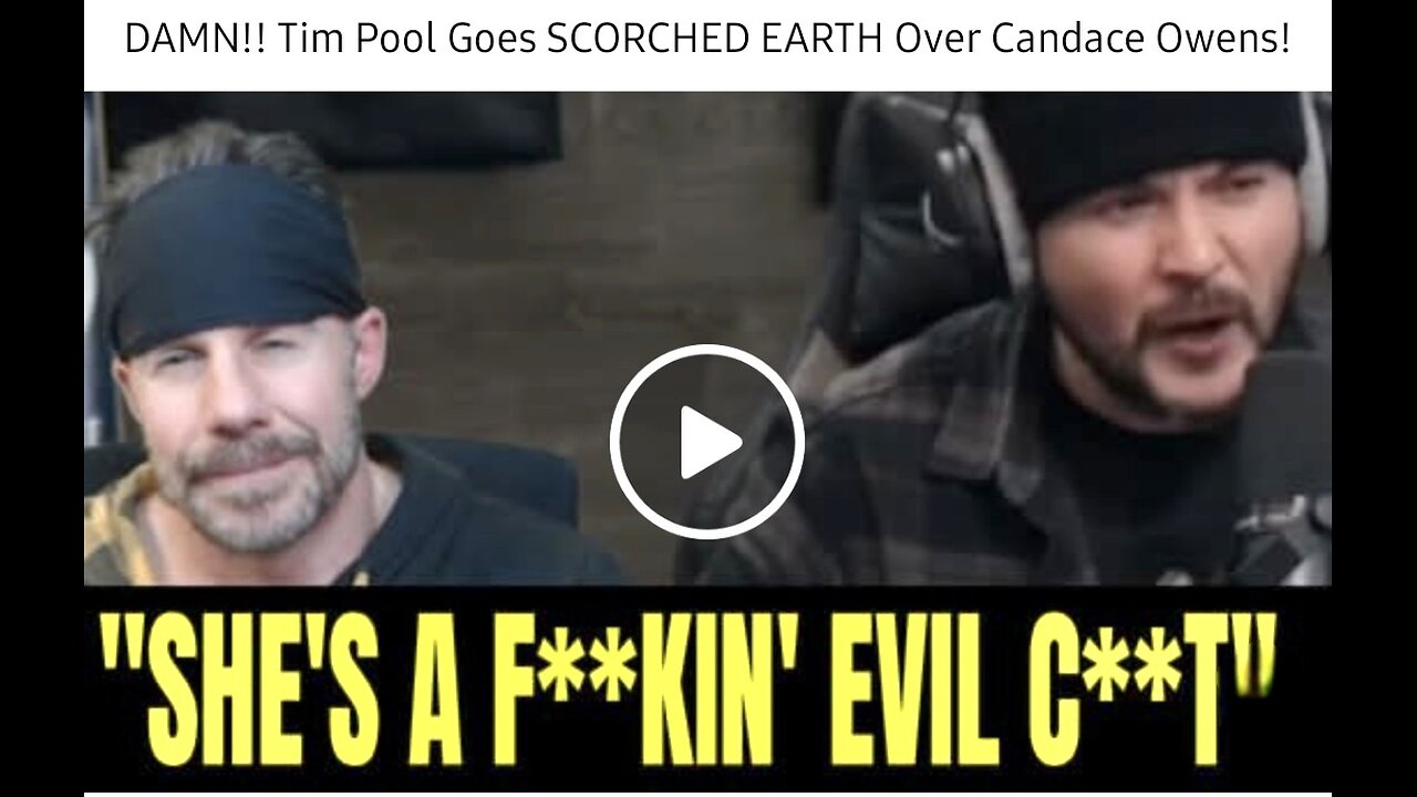 DAMN!! Tim Pool Goes SCORCHED EARTH Over Candace Owens!