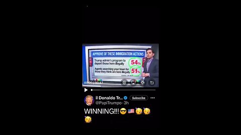 CNN Poll shows the American people support Trumps deportation program