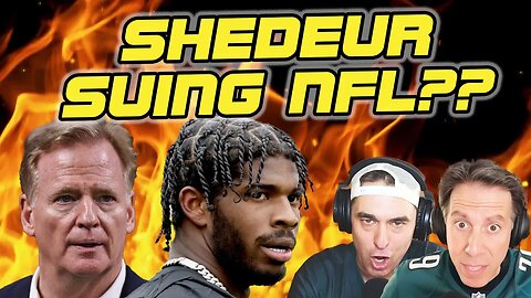 Why Shedeur Sanders should sue NFL, why Deion CAN'T BE BLAMED, blowback to Eagles take | Fusco Show