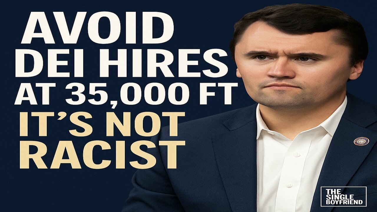 🛫 Safety Over Quotas: Why Charlie Kirk Is Right About DEi Pilots ✈