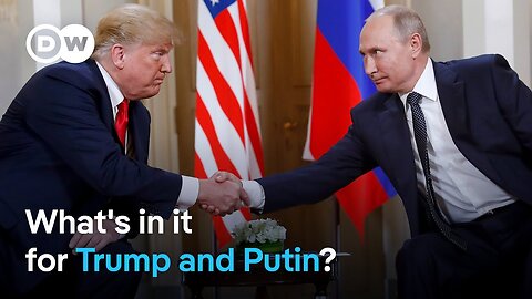 What is really the point of Trump's meeting with Putin in Alaska？ ｜ DW News