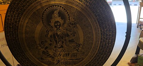 Green Tara gong