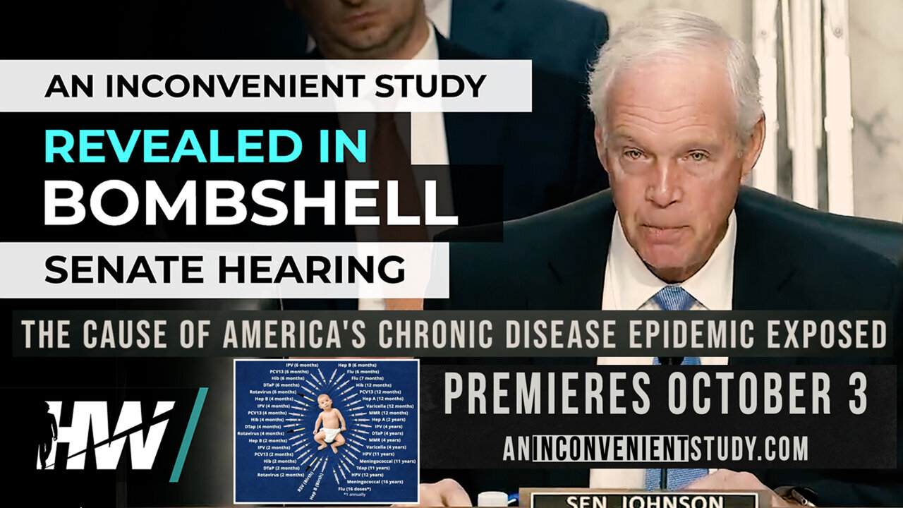 An Inconvenient Study Revealed in BOMBSHELL Senate Hearing
