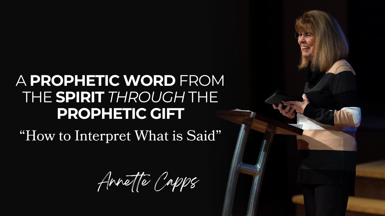 A Direct Word From the Spirit Through The Prophetic Gift