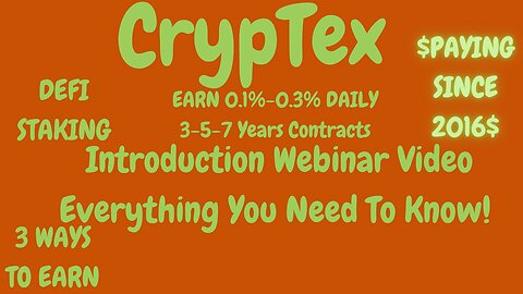 Cryptex Introduction|Everything You Need To Know !