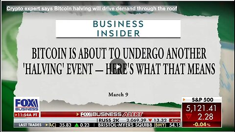 "Bitcoin Halving to Skyrocket Demand, Predicts Crypto Expert"