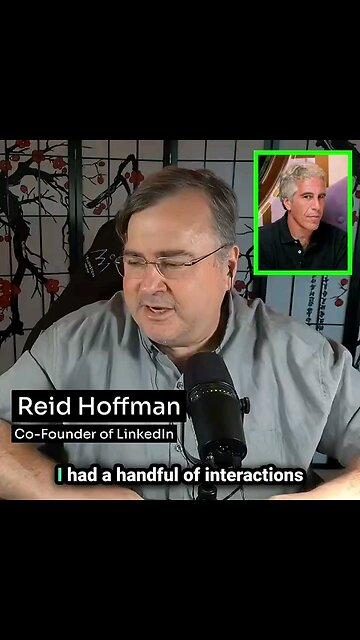 Reid Hoffman Liar Liar - Epstein Co-Conspirator