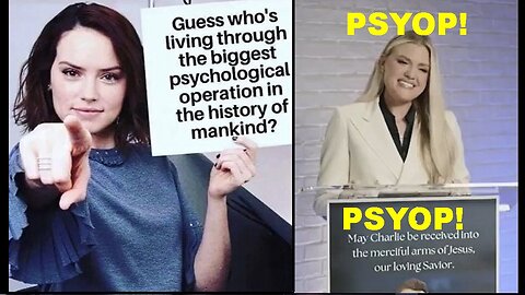 Call: Psyop Satanist Traitor Erika Kirk's Casket Side Mannequin Performance...