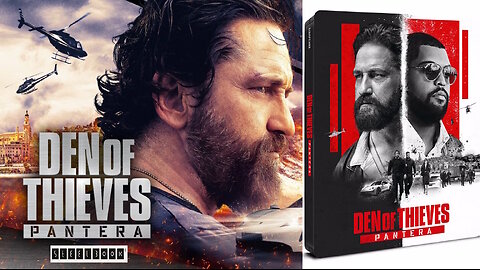 Den of Thieves: Pantera [4K UHD SteelBook & Standard 4K UHD & Blu-ray] Gerard Butler