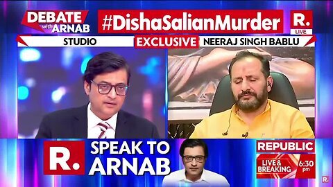 Sushant Singh Rajput's Cousin & Bihar Minister Neeraj Bablu Speaks To Arnab