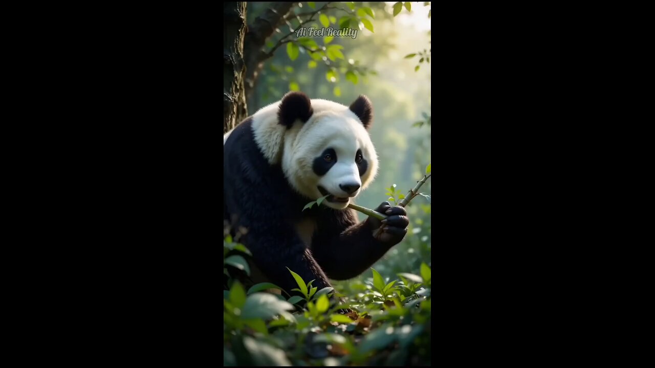 Giant Panda, Tiny Rabbit & Little Girl’s Fun Journey!"
