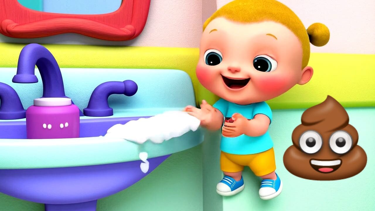 Potty Training Song | Fun Rhyme For Toddlers Learning To Use The Toilet