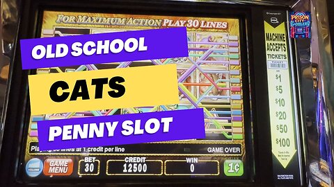 Old School CATS Penny Slot 🐱🎰😺