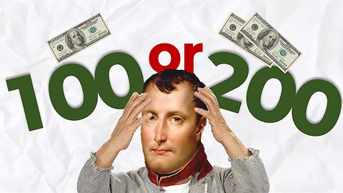 Did I lose $100 or $200?