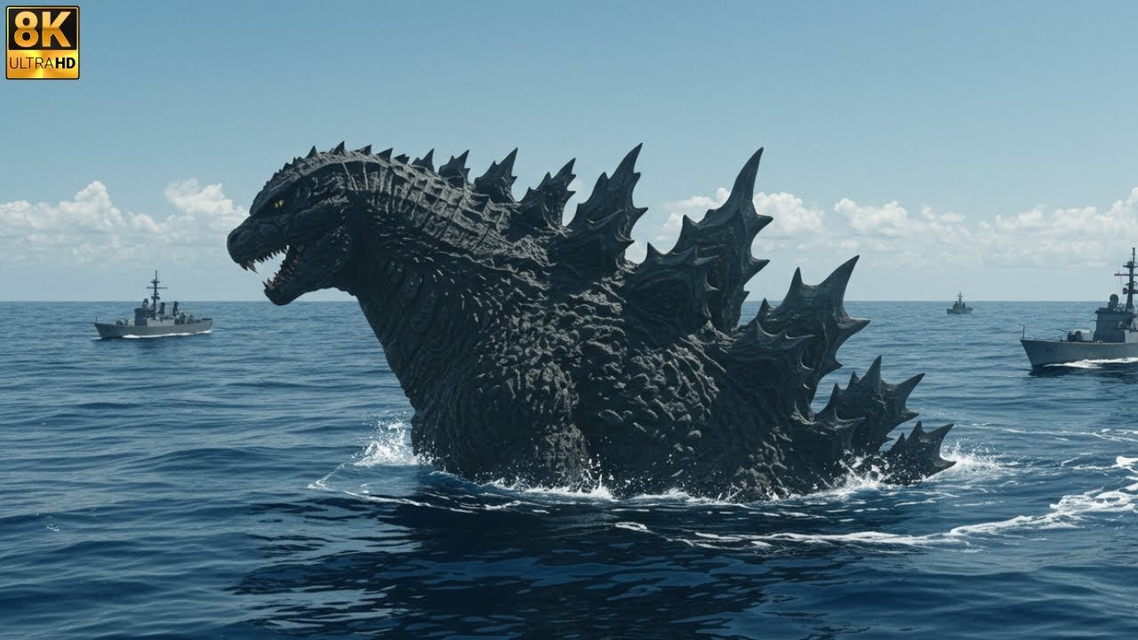 2025 Godzilla Scenes in 8K | Godzilla: City Empire Unleashed! 🦖🔥