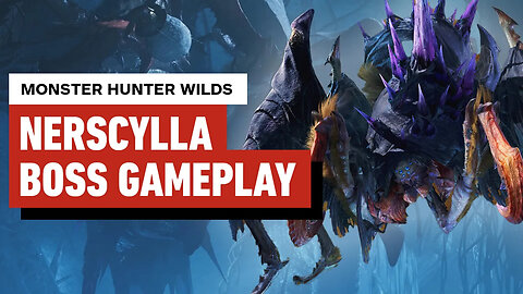 Monster Hunter Wilds - Nerscylla Boss Gameplay