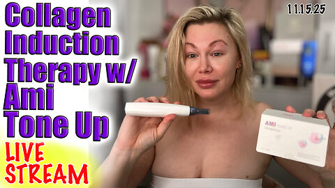 Live Collagen Induction Therapy w/ Ami Tone Up! AceCosm.com and code Jessica10 Saves you money