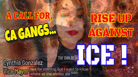 Vice Mayor of California City Calls For Local Gangs To Rise Up And Fight ICE! WTF!