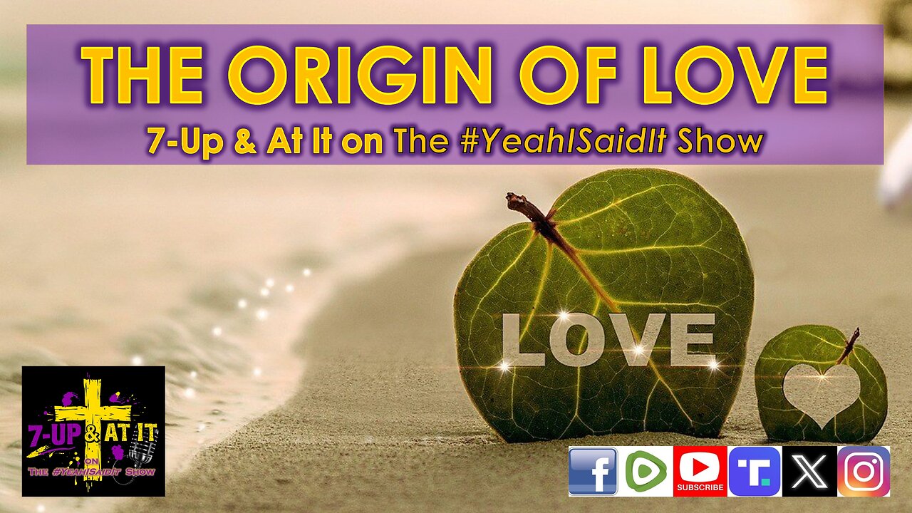 WORD OF THE DAY: 1 JOHN 4:16 - THE ORIGIN OF LOVE