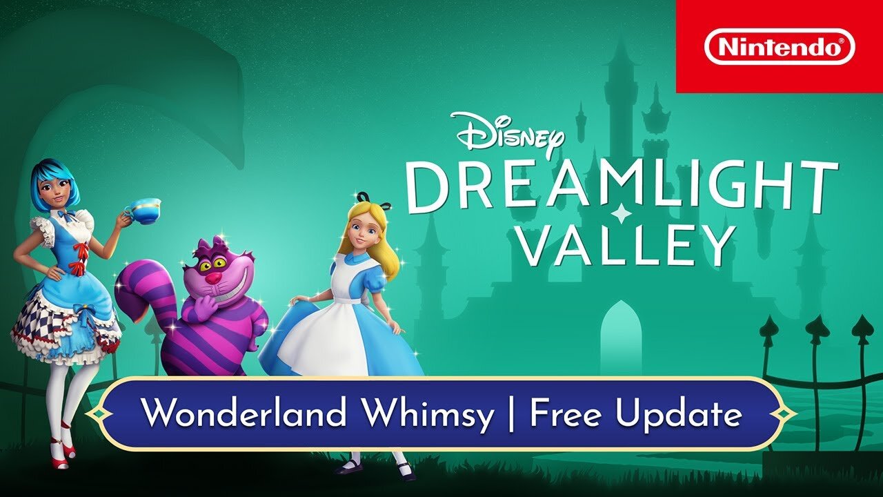 Disney Dreamlight Valley – Wonderland Whimsy Update – Nintendo Switch