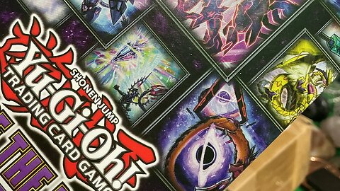 Yu-Gi-Oh! pack opening