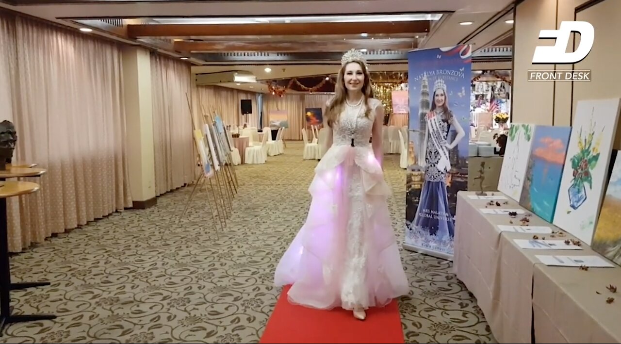 Queens Ball 2019 Natalya Art exhibit