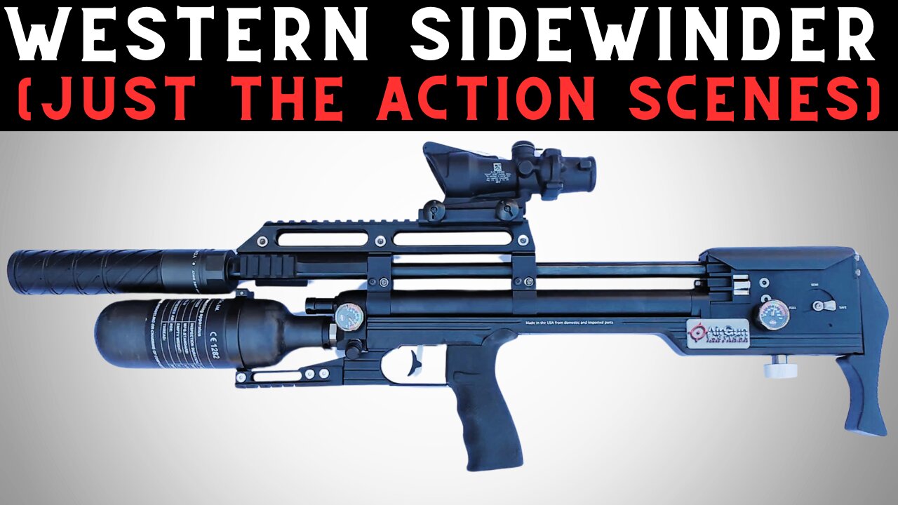 Just The Action - Using the 30 Caliber Western Sidewinder. Range Footage Only, Minimal Talking!