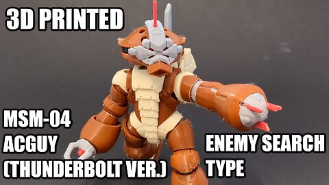 3D Printed Acguy Enemy Search Type