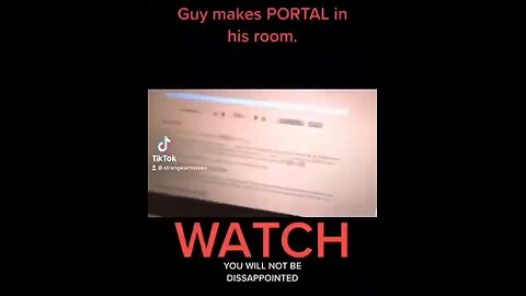 GUY MAKES PORTAL IN HIS ROOM!! - WOW - Portals are open through sound frequencies...