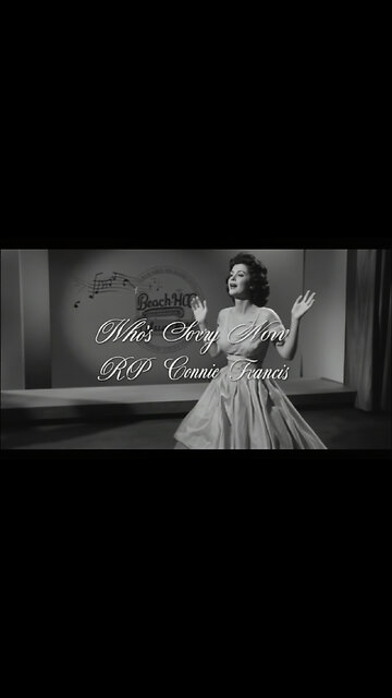 Highlights of RIP Tribute ~ Connie Francis ~ Who's Sorry Now
