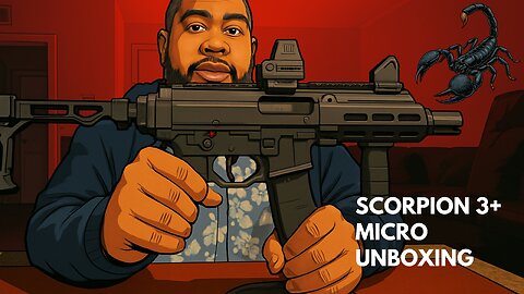 🟣 Rumble Description — CZ Scorpion 3+ Micro Unboxing