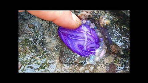 The farmer does not know how to identify gems, so he can only smash them!