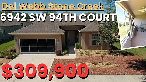 Del Webb Stone Creek Paradise! 3 Bed, 2 Bath Home Tour | In Ocala, Fl | With Ira Miller