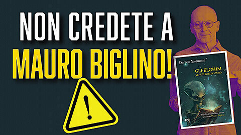 #FEDE & CULTURA - PROFESSOR GIOVANNI ZENONE: “NON CREDETE AL 'MASSONE' MAURO BIGLINO!!”=/🛑LE BUFALE DELLA BIBBIA ALIENA E LE FESSERIE PALEO ASTRONAUTICHE!! TUTTE COSE IN CUI NON CREDERE PER NON MANDARE IL CERVELLO ALL'AMMASSO!!\