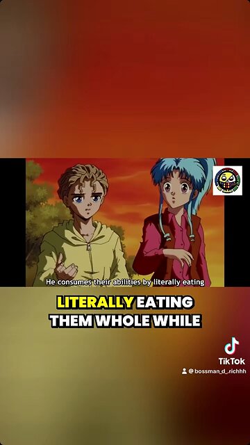 Gourmet: the villain who eats people alive to steal their powers — breakdown, horror reactions,