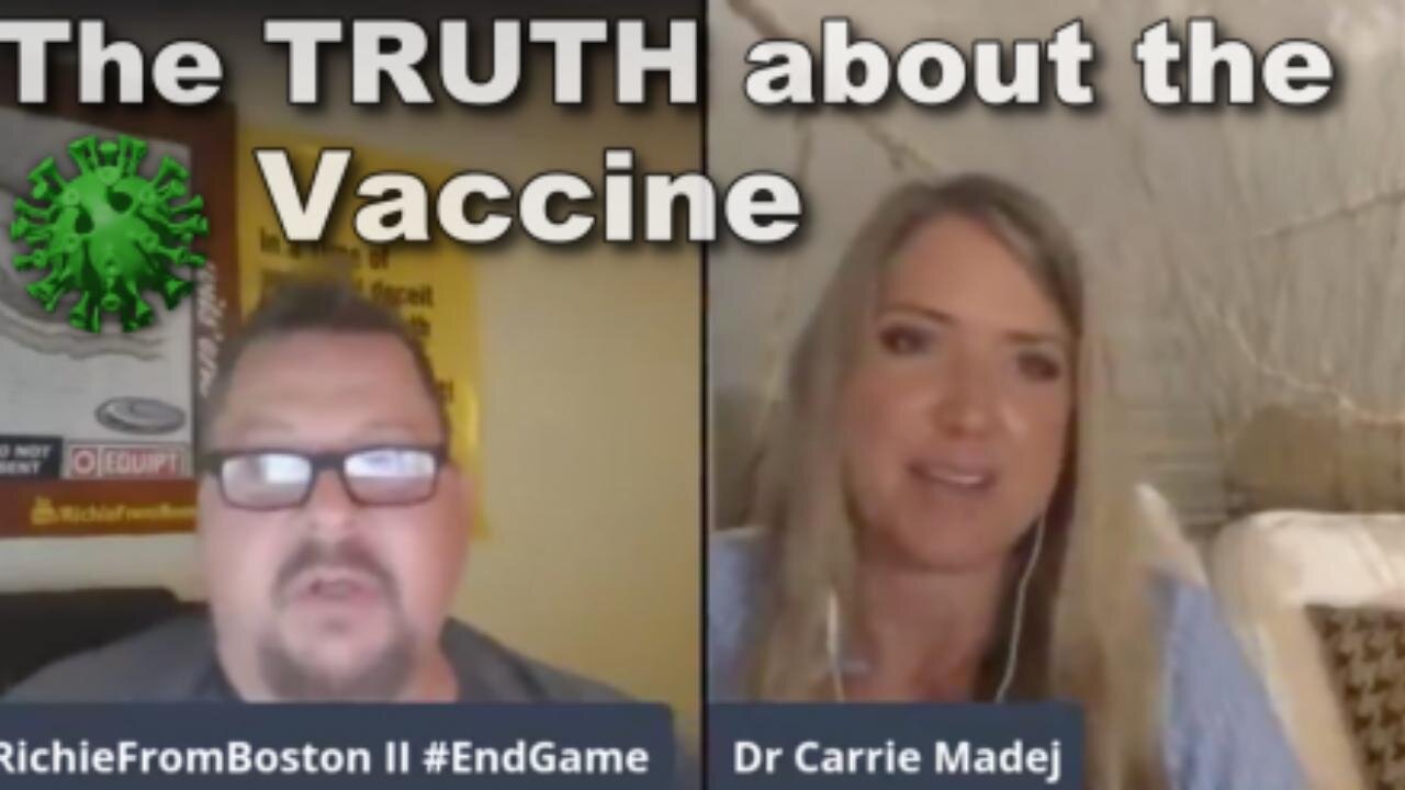 [Sep 15, 2020] Dr. Carrie Madej Tells it like it is: COVID VACCINE IS THE DISEASE[backup from RichieFromBoston]