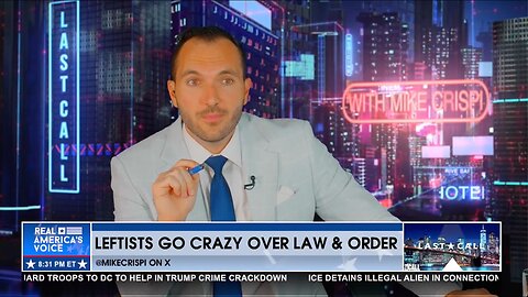 LEFTISTS GO CRAZY OVER LAW AND ORDER