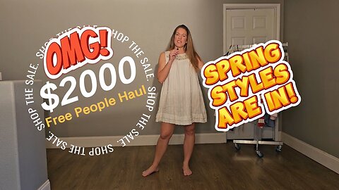 Another Massive Free People Spring Haul Try-On