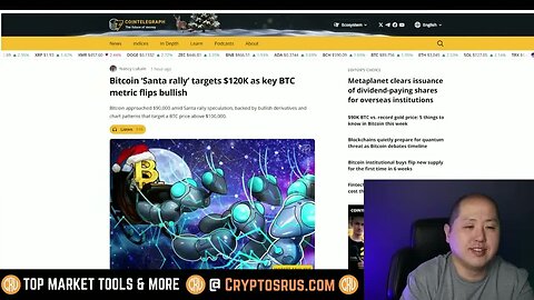 France Wants 2% of Bitcoin? | Santa Rally Incoming?!