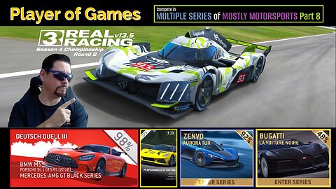 Player of Games: Real Racing 3 Update 13.5: Compete in MULTIPLE SERIES of MOSTLY MOTORSPORTS Part 8